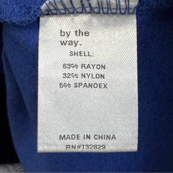 By The Way Blue One Shoulder Bodycon Mini Dress Women’s Small - Picture 5 of 6